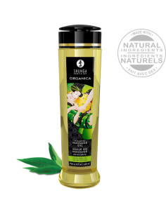 SHUNGA - OLIO DA MASSAGGIO BIOLOGICO TÈ VERDE 240 ML 1 