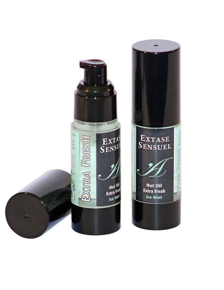 EXTASE SENSUAL - OLIO DA MASSAGGIO CON EFFETTO GHIACCIO EXTRA FRESCO 30 ML 2 