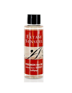 EXTASE SENSUAL - OLIO DA MASSAGGIO EFFETTO CALORE AI FEROMONI PIRULET 100 ML 2 