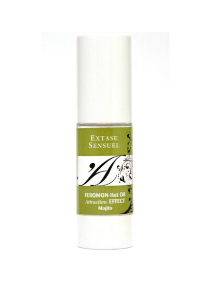 EXTASE SENSUAL - HUILE DE MASSAGE EFFET THERMIQUE AUX PHÉROMONES DE MOJITO 30 ML 2 