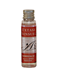 EXTASE SENSUAL - OLIO DA MASSAGGIO EFFETTO CALORE AI FEROMONI DEL FRUTTO DELLA PASSIONE DA VIAGGIO 35 ML 1 