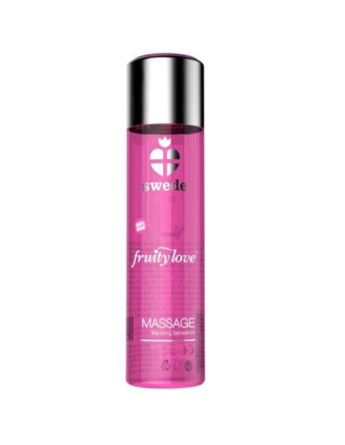 SWEDE - FRUITY LOVE MASSAGEÖL MIT WÄRMENDEM EFFEKT, ROSA GRAPEFRUIT MIT MANGO 60 ML 1 