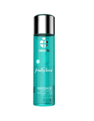 SWEDE - FRUITY LOVE MASSAGEÖL MIT WÄRMENDEM EFFEKT, SCHWARZE JOHANNISBEERE UND LIMETTE 60 ML 1 