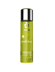 SWEDE - FRUITY LOVE MASSAGEÖL MIT WÄRMENDEM EFFEKT, VANILLE UND GOLDBIRNE 60 ML. 1 