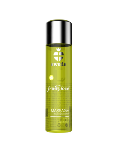 SWEDE - FRUITY LOVE WARMING EFFECT MASSAGE OIL VANILLA AND GOLD PEAR 120 ML 1 