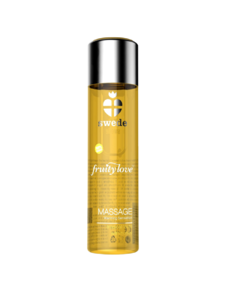 SWEDE - FRUITY LOVE MASSAGEÖL MIT WÄRMENDEM EFFEKT TROPISCHES FRUCHTIGES MIT HONIG 120 ML. 1 