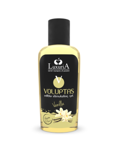 INTIMATELINE LUXURIA - VOLUPTAS EDIBLE MASSAGE GEL WARMING EFFECT - VANILLA 100 ML 1 