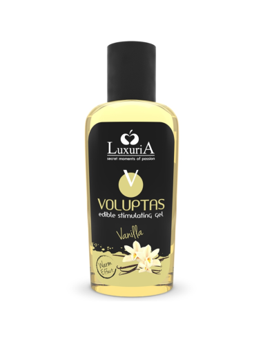 INTIMATELINE LUXURIA - VOLUPTAS ESSBARES MASSAGEGEL MIT WRMEEFFEKT - VANILLE 100 ML 1 