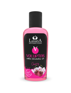 INTIMATELINE LUXURIA - VOLUPTAS GEL DA MASSAGGIO ALIMENTARE EFFETTO RISCALDANTE - CILIEGIA 100 ML 1 