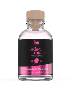 INTT MASSAGE & ORAL SEX - GEL DA MASSAGGIO AL GUSTO DI CANDY COTONE CON EFFETTO RISCALDANTE 3 