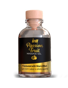 INTT MASSAGE & ORAL SEX - PASSION FRUIT FLAVORED MASSAGE GEL WITH HEAT EFFECT 3 