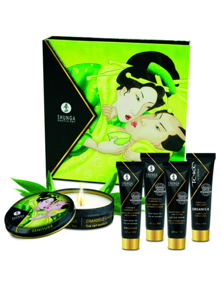 SHUNGA - KIT TÈ VERDE BIOLOGICO GEISHA SEGRETO 3 