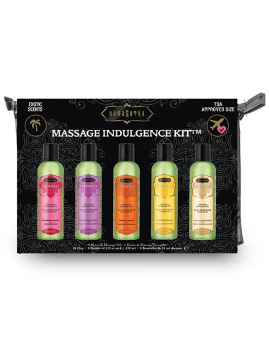 KAMASUTRA - KIT OLIO DA MASSAGGIO INDULGENZA 1 