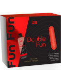 INTT RELEASES - KIT DOPPIO DIVERTIMENTO CON BULLET VIBRANTE E GEL DA MASSAGGIO ALLA FRAGOLA 4 