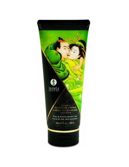 SHUNGA - BIRNE & GRÜNER TEE MASSAGECREME 200 ML 1 