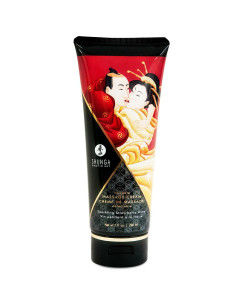 SHUNGA - STRAWBERRY AND CAVA MASSAGE CREAM 200 ML 1 