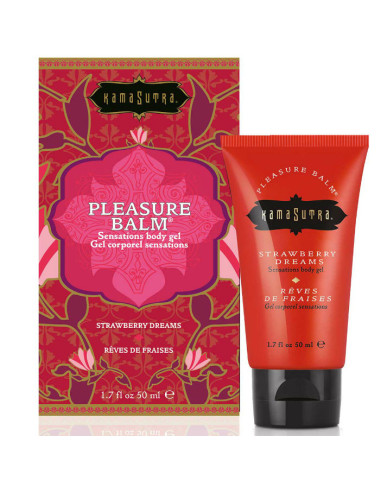 KAMASUTRA - STIMULATING PLEASURE BALM STRAWBERRY DREAMS FLAVOR 50ML 1 