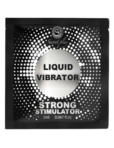 SECRETPLAY - SINGLE DOSE VIBRATOR LIQUID STRONG 2 ML 1 