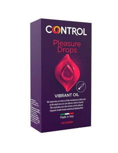 CONTROL - HUILE VIBRANTE PLEASURE DROPS 2 