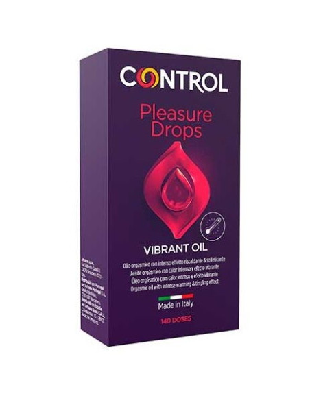 CONTROL - HUILE VIBRANTE PLEASURE DROPS 2 