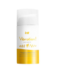 INTT - KRAFTVOLLES INTIMATISTIMULANS HONIG-FLÜSSIGE VIBRATORGEL 15 ML 3 