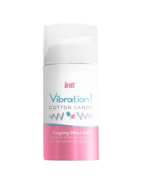 INTT - KRAFTVOLLES INTIMULATIONS-ZUCKERWATTE-FLÜSSIGE VIBRATOR-GEL 15 ML 3 