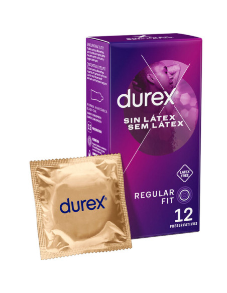 DUREX - PRÉSERVATIFS SANS LATEX 12 UNITÉS 3 