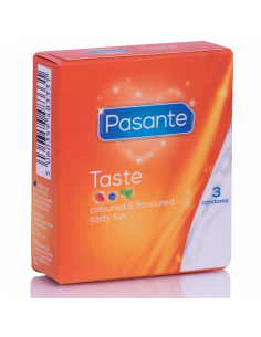 PASANTE - CONDOMS FLAVORS 3 UNITS 2 