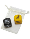 DIABLO PICANTE - GAME BAG WITH SADO DICE 3 MM x 3 MM + ITEM DICE 1 