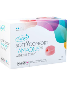 BEPPY - TAMPONS SOFT CONFORT HUMIDE 2 UNITÉS 4 