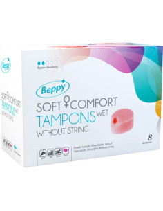 BEPPY - SOFT COMFORT TAMPONS WET 8 UNITS 3 