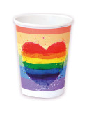 PRIDE - SET 8 TASSES DRAPEAU LGBT 1 