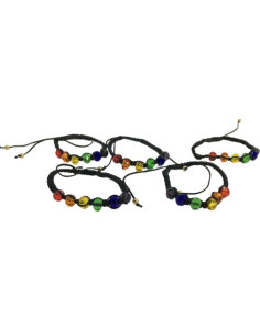 PRIDE - BRACELET EN PERLES DRAPEAU LGBT 1 