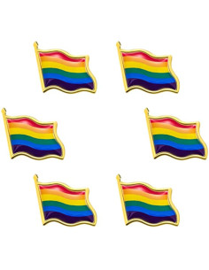 PRIDE - LGBT FLAG PIN 1 