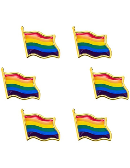 PRIDE - LGBT-FLAGGEN-ANSTECKER 1 