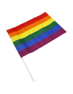 PRIDE - LGBT FLAG LARGE PENNANT 1 