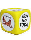 DIABLO PICANTE - SUPER LARGE KAMASUTRA DICE OF POSTURES YELLOW 1 