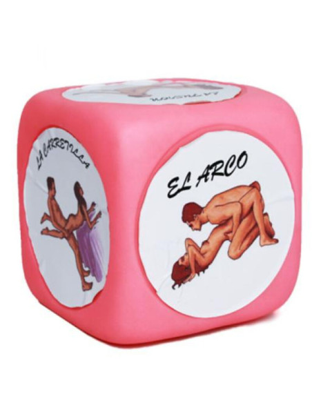 DIABLO PICANTE - SUPER LARGE KAMASUTRA DICE OF POSTURES PINK 1 