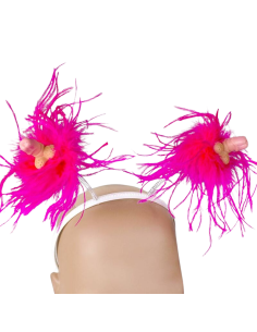 FEMARVI - MARABOU SPRING PITO HEADBAND 6 UNITS 1 