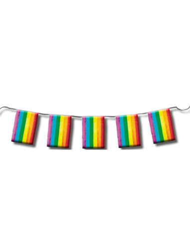 PRIDE - LGBT FLAG STRIP 10 METERS. 1 