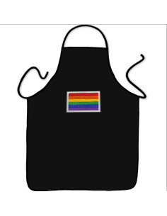 PRIDE - TABLIER CHEF GOOD AVEC LE DRAPEAU LGBT 1 