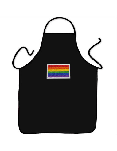 PRIDE - GREMBIULE DA CHEF BUON CON BANDIERA LGBT 1 