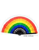 PRIDE - LGTB HAND CRAFTED LARGE FAN 1 