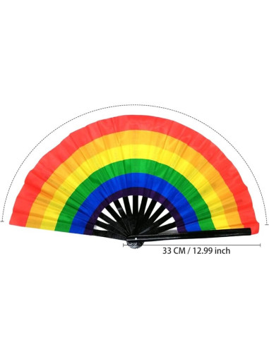 PRIDE - LGTB HAND CRAFTED LARGE FAN 1 