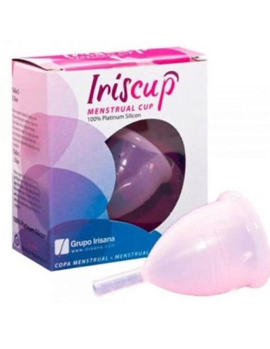 IRISCUP - SMALL PINK MONTH CUP A + FREE STERILIZER BAG 3 