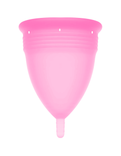 STERCUP - COUPE MENSTRUELLE EN SILICONE FDA ROSE - TAILLE L 5 