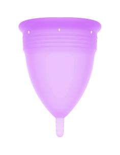 STERCUP - COUPE MENSTRUELLE EN SILICONE FDA LILAS - TAILLE L 5 