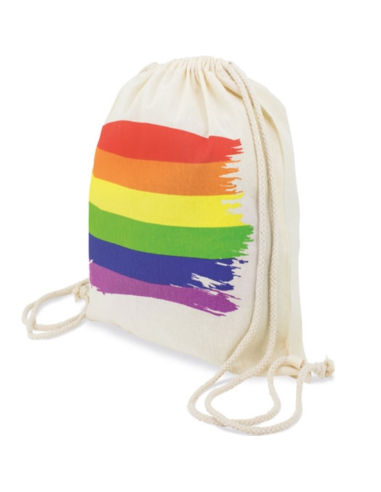 PRIDE - BAUMWOLL-RUCKSACK MIT LGBT-FLAGGE 3 