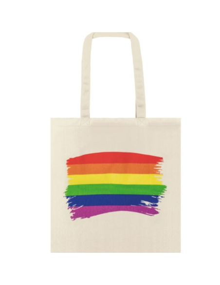 PRIDE - BAUMWOLLTASCHE MIT LGBT-FLAGGE 1 