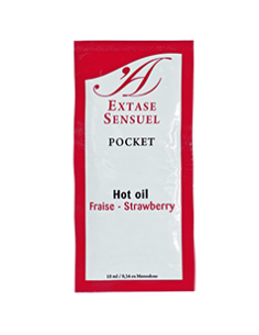 EXTASE SENSUAL - STRAWBERRY STIMULATING OIL 10 ML 2 